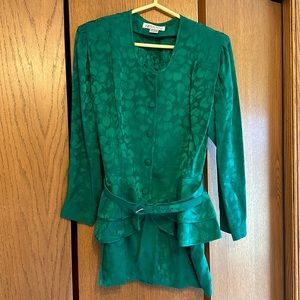 Vintage Suit - Argenti 100% Pure Silk